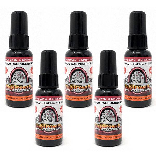 Mango Raspberry Red Air Freshener Bundle (5 Pack) - BluntPower Air Freshener
