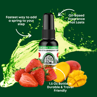 Mango Strawberry Green Air Freshener Spray - BluntPower Air Freshener
