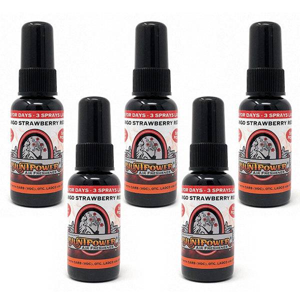 Mango Strawberry Red Air Freshener Bundle (5 Pack) - BluntPower Air Freshener