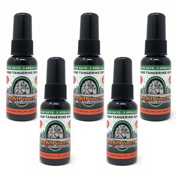 Mango Tangerine Green Air Freshener Bundle (5 Pack) - BluntPower Air Freshener