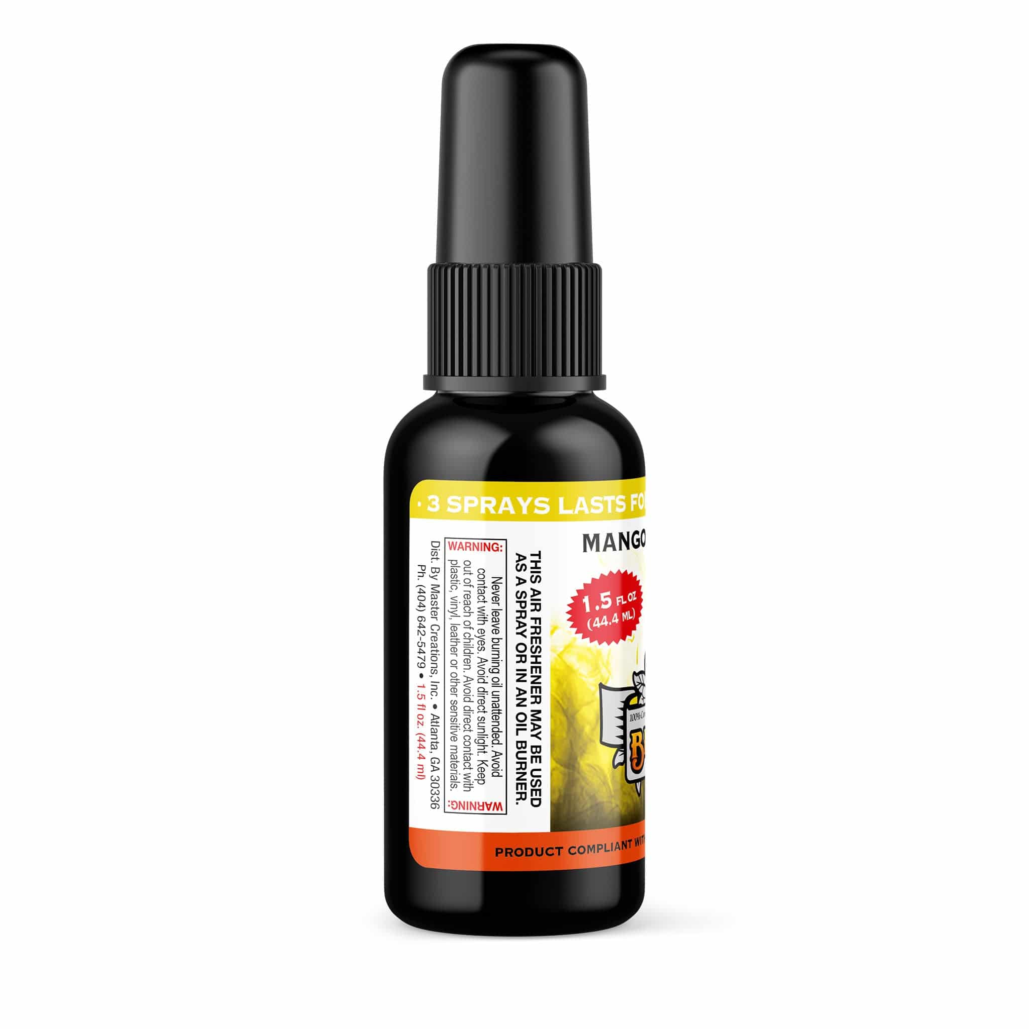 Mango Tangerine Yellow Air Freshener Spray - BluntPower Air Freshener
