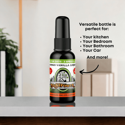 Mango Vanilla Green Air Freshener Spray - BluntPower Air Freshener