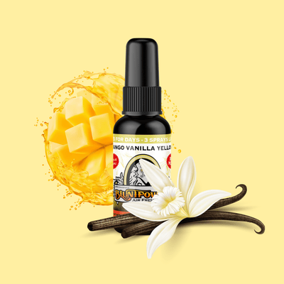 Mango Vanilla Yellow Air Freshener Spray - BluntPower Air Freshener