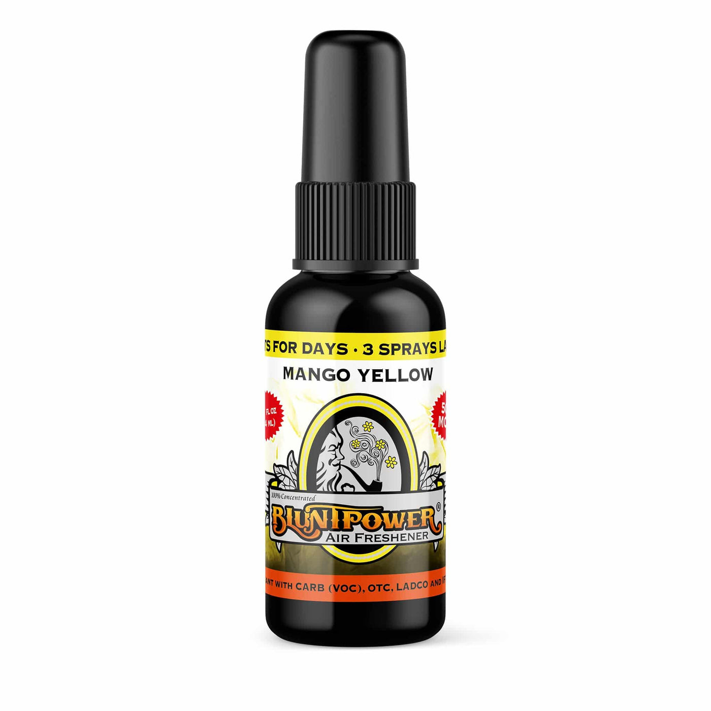 Mango Yellow Air Freshener Spray - BluntPower Air Freshener