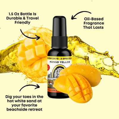 Mango Yellow Air Freshener Spray - BluntPower Air Freshener