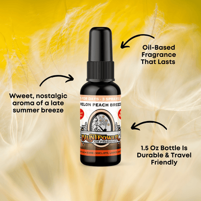 Melon Peach Breeze Air Freshener Spray - BluntPower Air Freshener