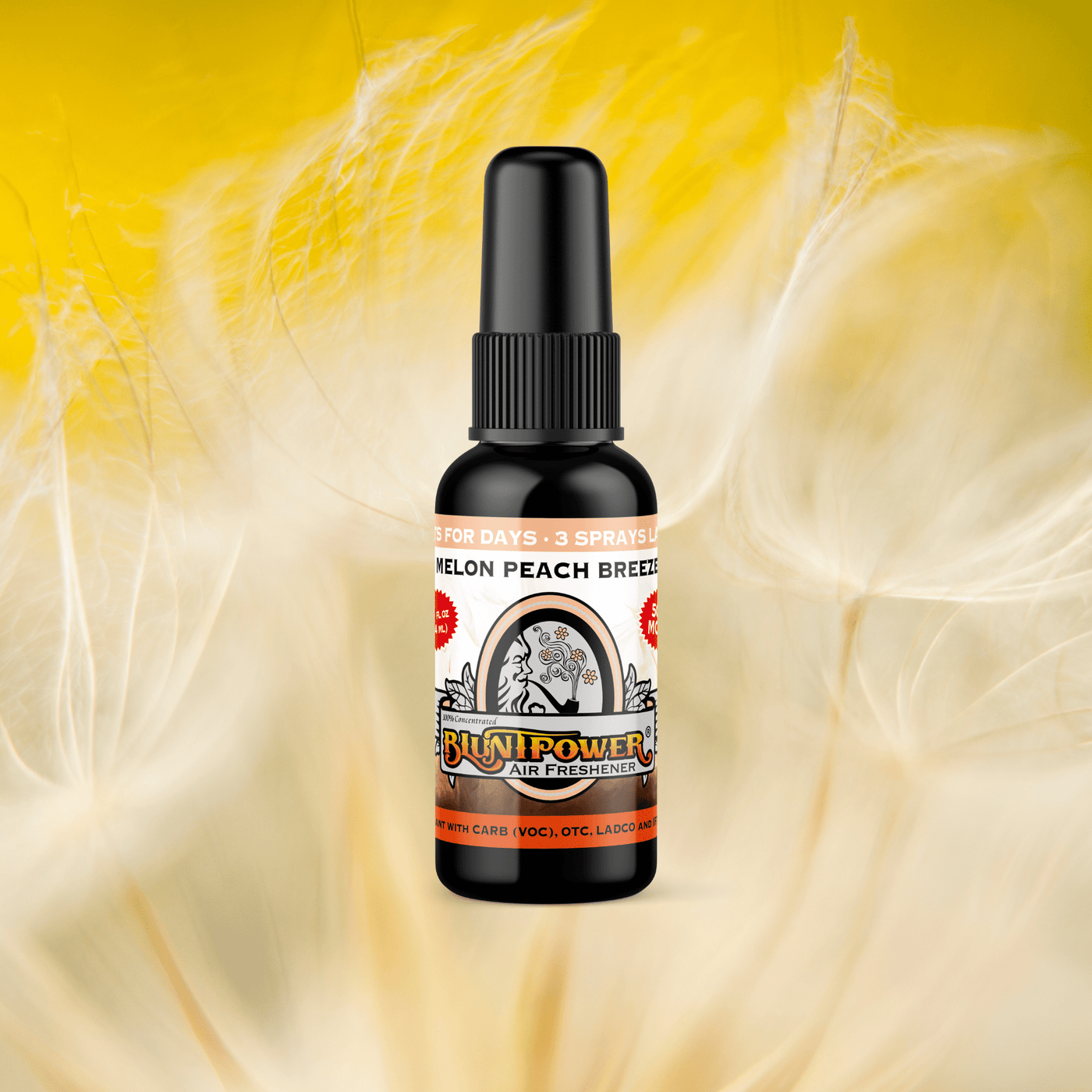 Melon Peach Breeze Air Freshener Spray - BluntPower Air Freshener