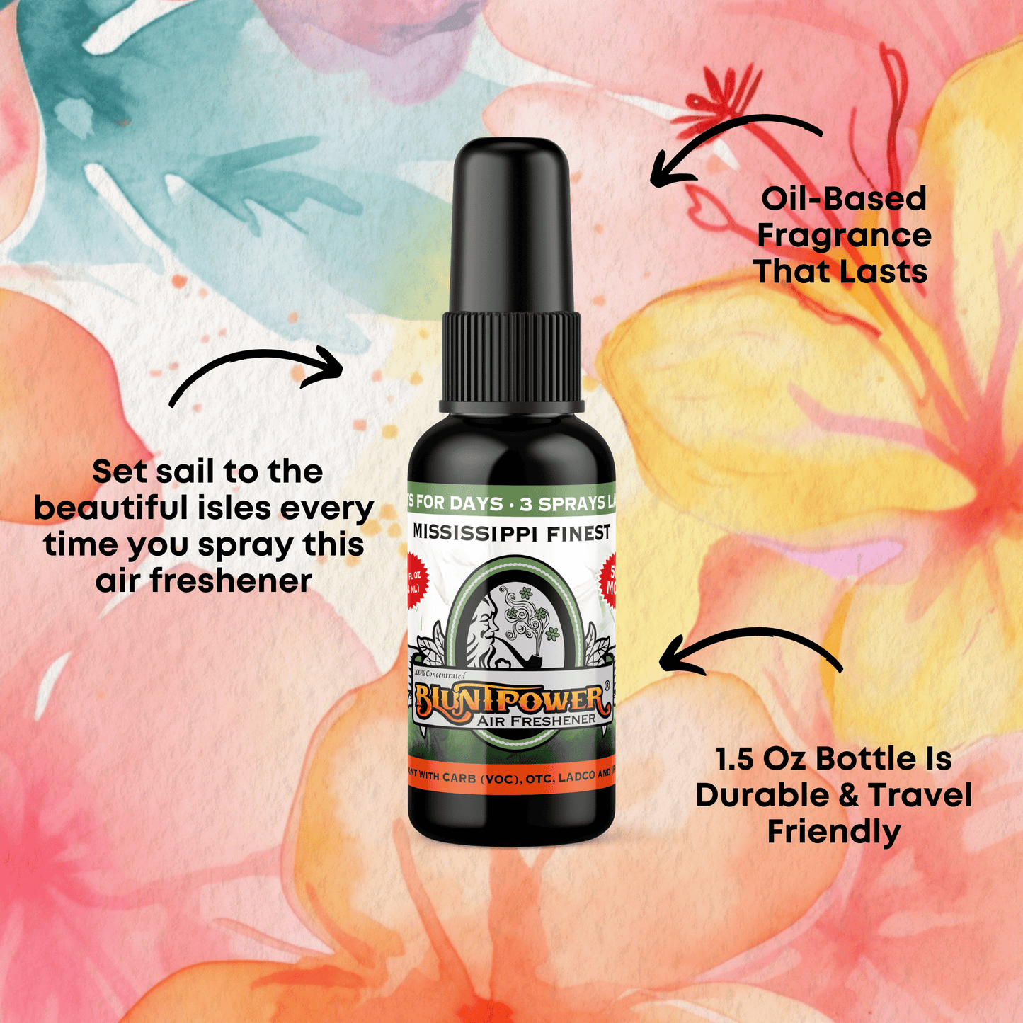 Mississippi Finest Air Freshener Spray - BluntPower Air Freshener