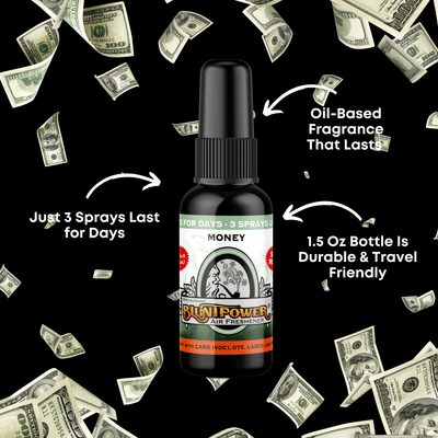 Money Air Freshener Spray - BluntPower Air Freshener