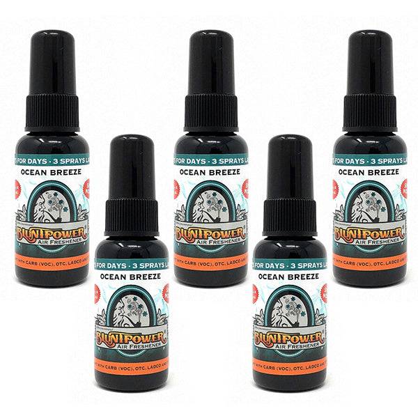 Ocean Breeze Spray Air Freshener Bundle (5 Pack) - BluntPower Air Freshener