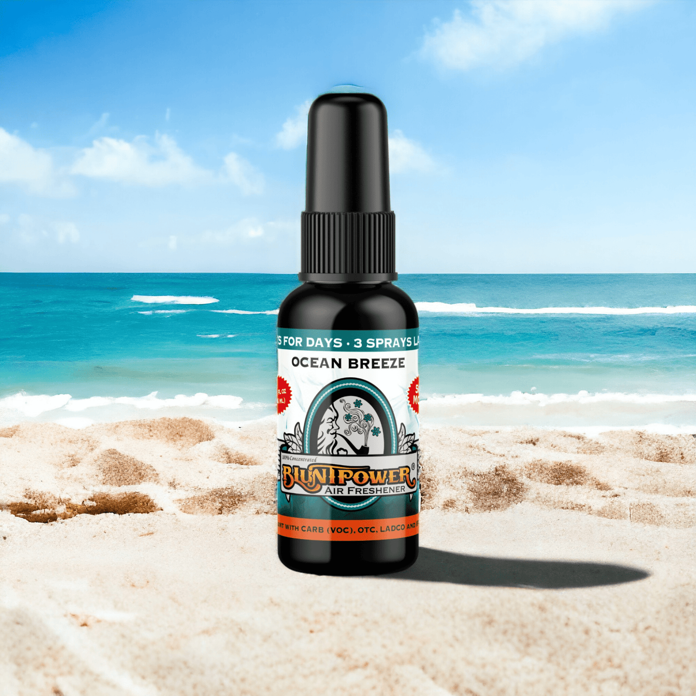 Ocean Breeze Spray Air Freshener Spray - BluntPower Air Freshener