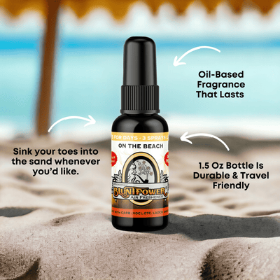 On the Beach Air Freshener Spray - BluntPower Air Freshener