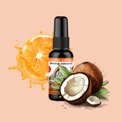 Orange Coconut Air Freshener Spray - BluntPower Air Freshener