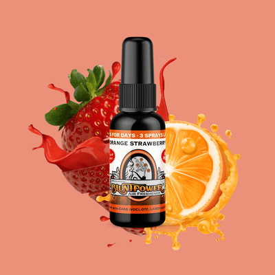 Orange Strawberry Air Freshener Spray - BluntPower Air Freshener