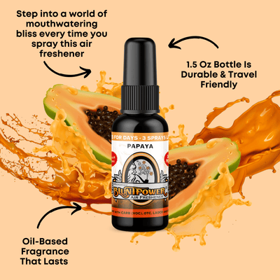 Papaya Air Freshener Spray - BluntPower Air Freshener