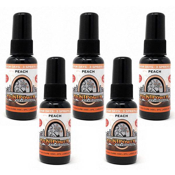 Peach Air Freshener Bundle (5 Pack) - BluntPower Air Freshener