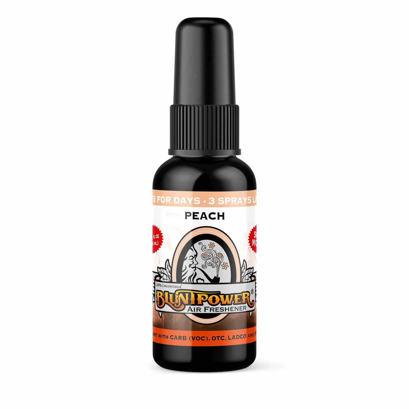 Peach Air Freshener Spray - BluntPower Air Freshener