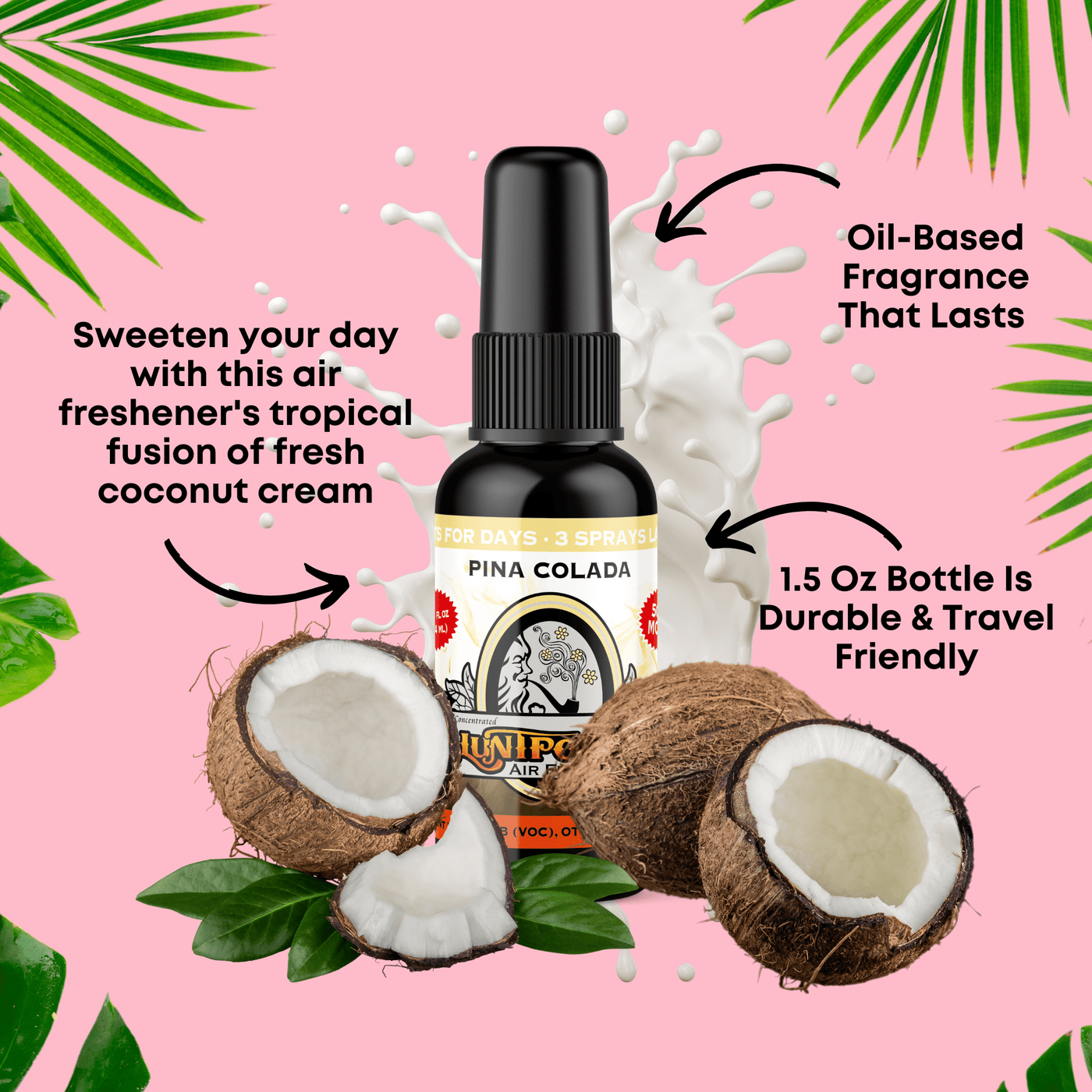 Pinacolada Air Freshener Spray - BluntPower Air Freshener