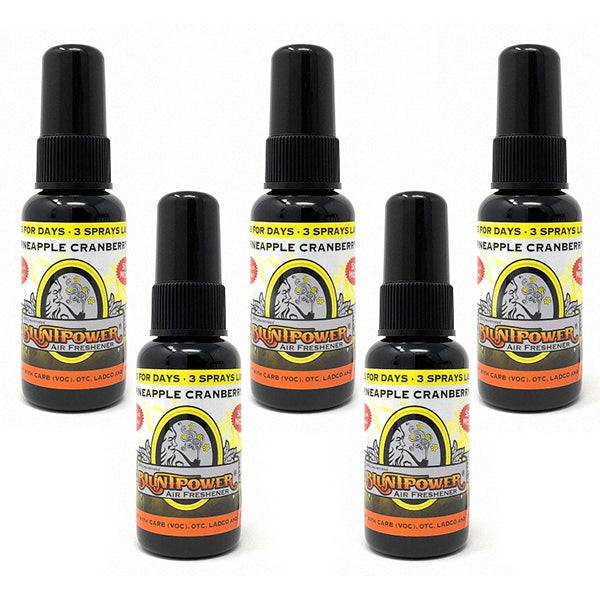Pineapple Cranberry Air Freshener Bundle (5 Pack) - BluntPower Air Freshener