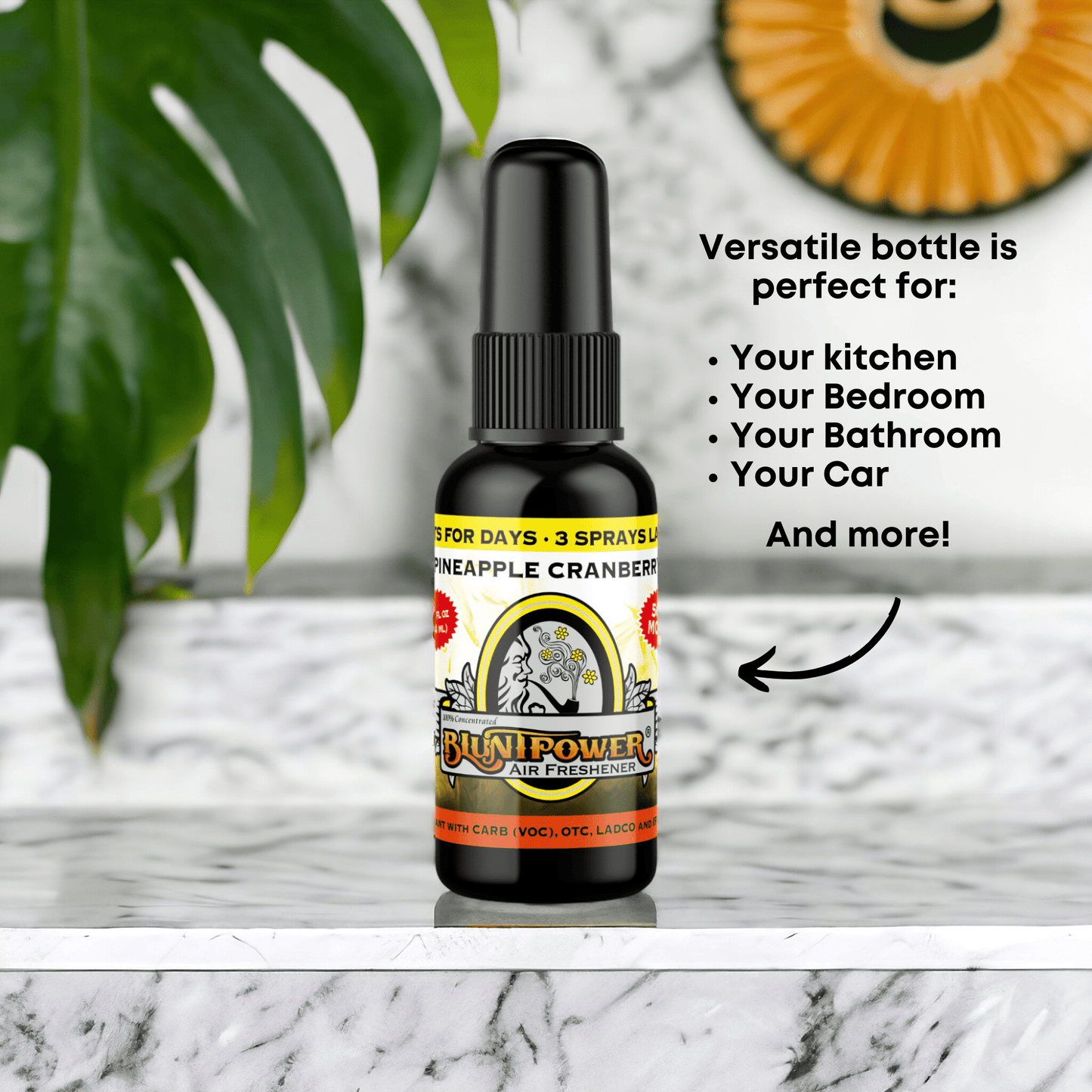 Pineapple Cranberry Air Freshener Spray - BluntPower Air Freshener