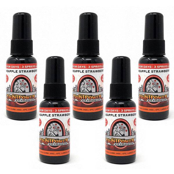 Pineapple Strawberry Air Freshener Bundle (5 Pack) - BluntPower Air Freshener
