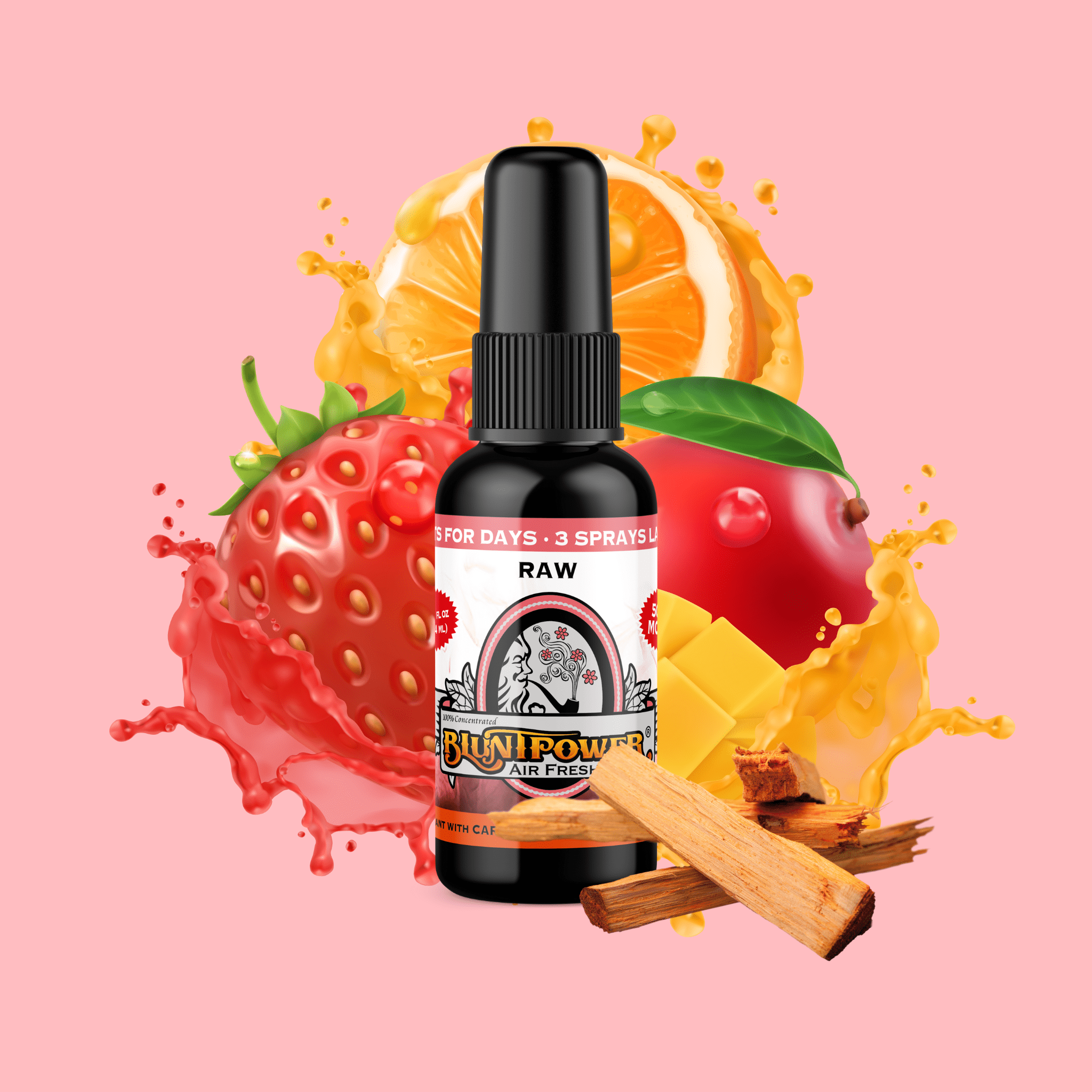 Raw Air Freshener Spray - BluntPower Air Freshener