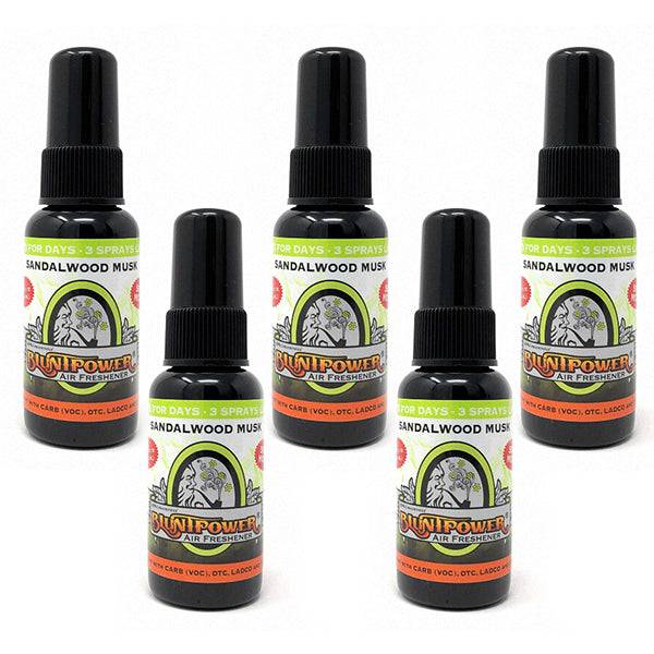 Sandalwood & Musk Air Freshener Spray - BluntPower Air Freshener