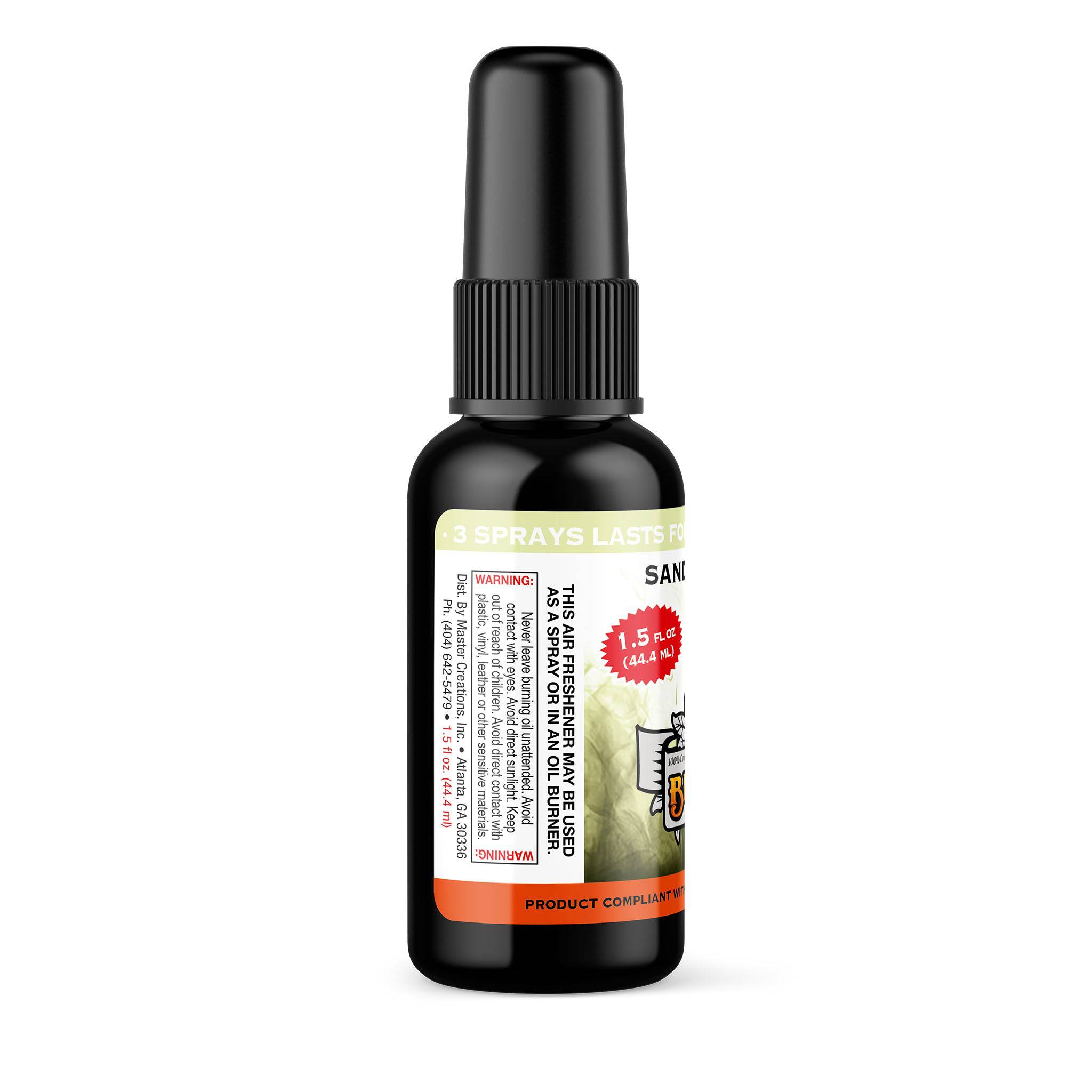 Sandalwood & Vanilla Air Freshener Spray - BluntPower Air Freshener