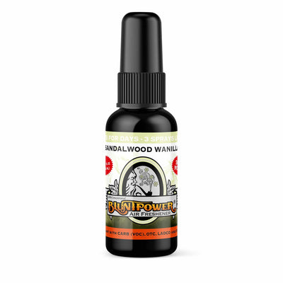 Sandalwood & Vanilla Air Freshener Spray - BluntPower Air Freshener