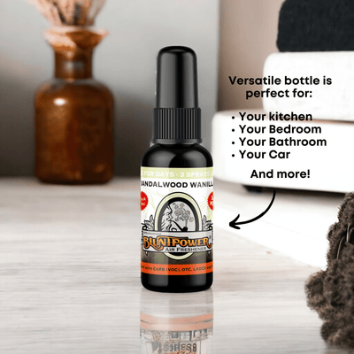 Sandalwood & Vanilla Air Freshener Spray - BluntPower Air Freshener