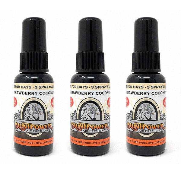 Strawberry Coconut Air Freshener Bundle (3 Pack) - BluntPower Air Freshener