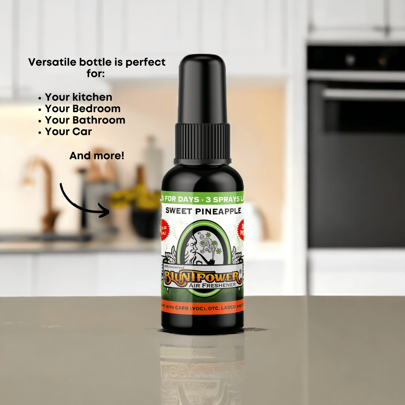 Sweet Pineapple Air Freshener Spray - BluntPower Air Freshener