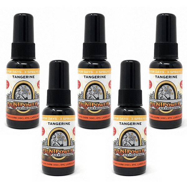 Tangerine Air Freshener Bundle (5 Pack) - BluntPower Air Freshener