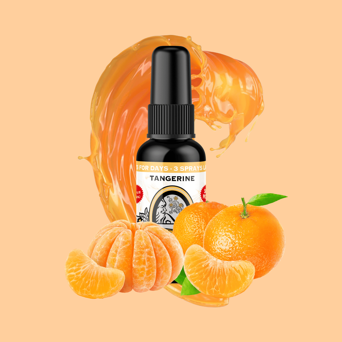 Tangerine Air Freshener Spray - BluntPower Air Freshener