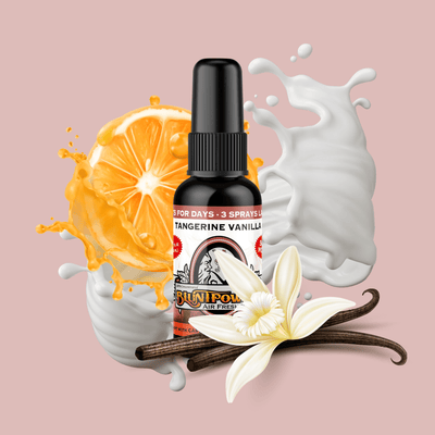 Tangerine Vanilla Air Freshener Spray - BluntPower Air Freshener