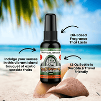 Tropical Breeze Green Air Freshener Spray - BluntPower Air Freshener