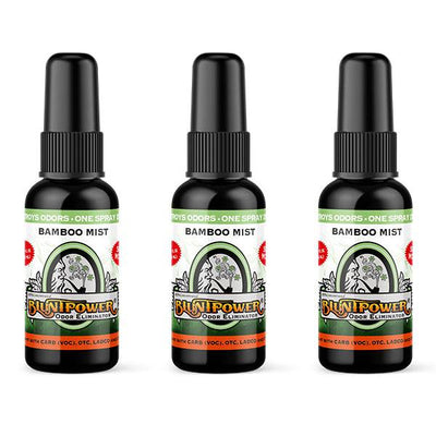 BAMBOO MIST ODOR ELIMINATOR (3 PACK) - BluntPower Air Freshener