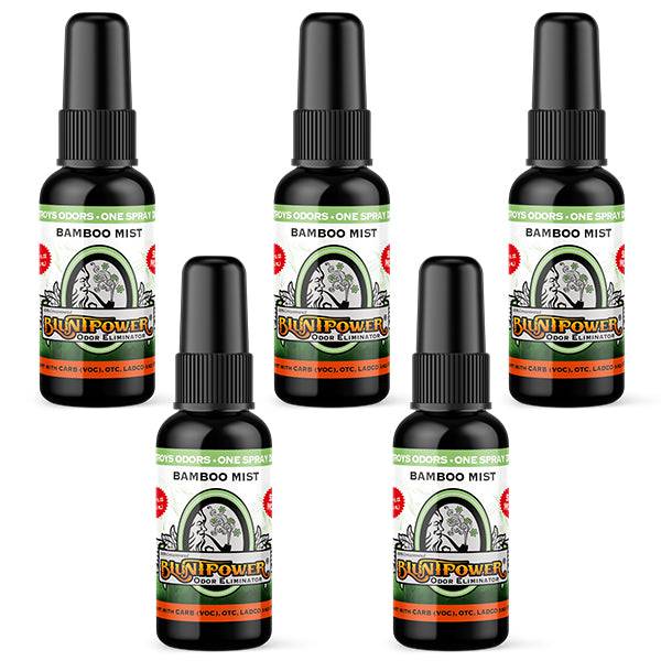 BAMBOO MIST ODOR ELIMINATOR (5 PACK) - BluntPower Air Freshener