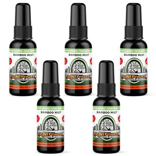 BAMBOO MIST ODOR ELIMINATOR (5 PACK) - BluntPower Air Freshener