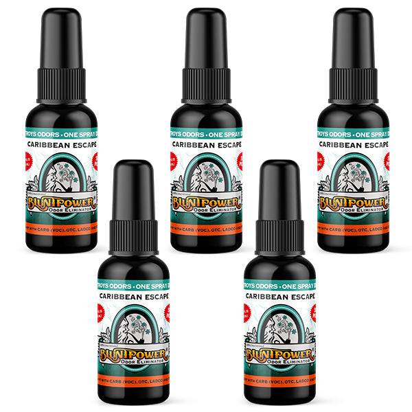 CARIBBEAN ESCAPE (5 PACK) - BluntPower Air Freshener