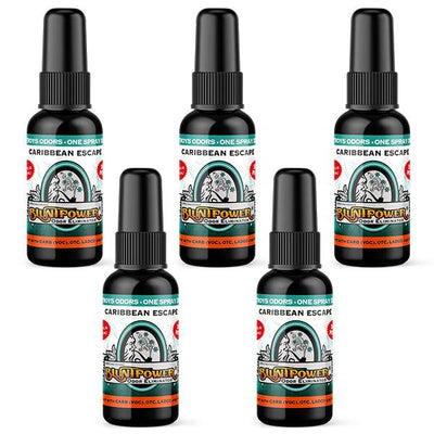 CARIBBEAN ESCAPE (5 PACK) - BluntPower Air Freshener