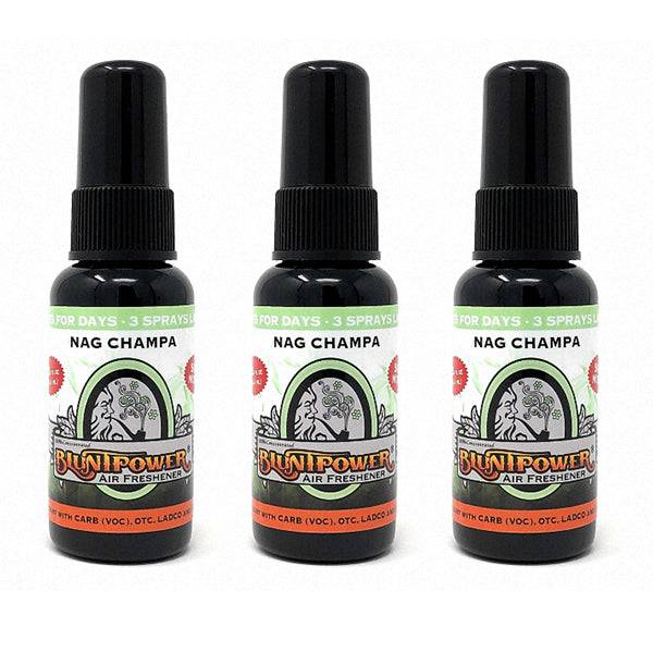Nag Champa Spray Air Freshener Bundle (3 Pack) - BluntPower Air Freshener