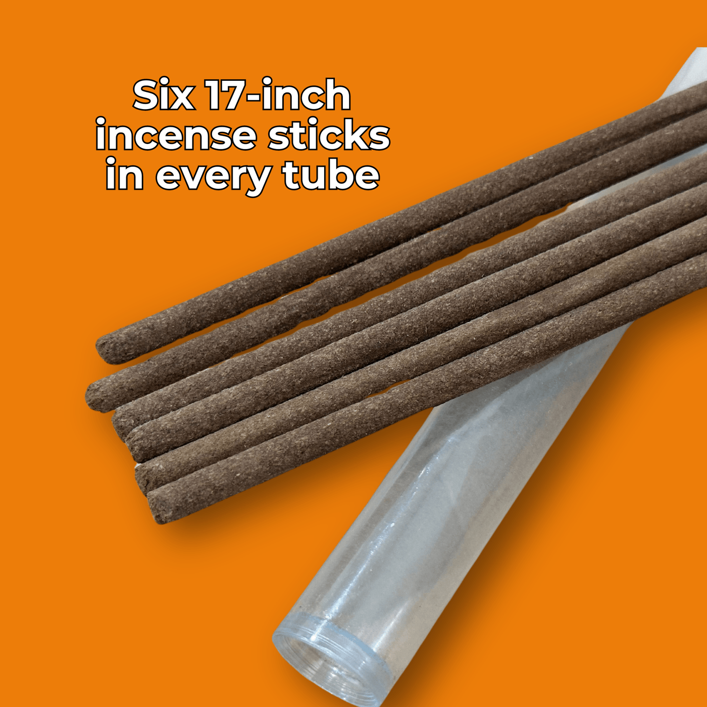 Cinnamon Long Incense Sticks - BluntPower Air Freshener