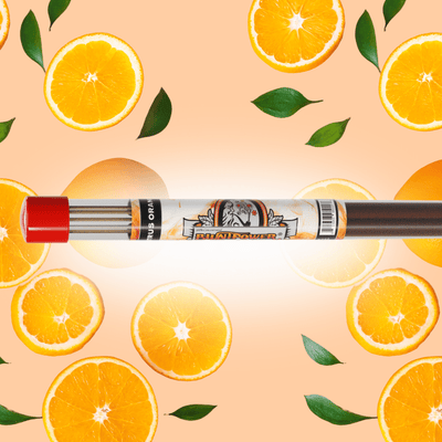 Citrus Orange Long Incense Sticks - BluntPower Air Freshener