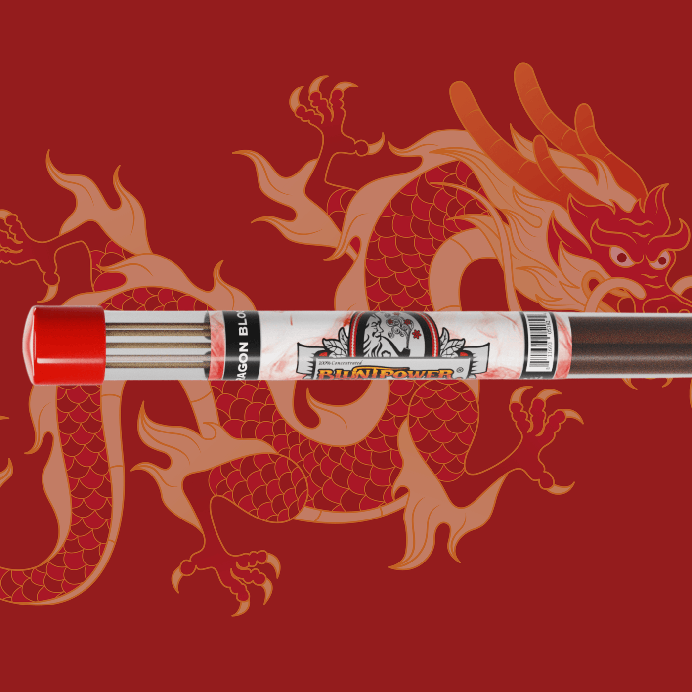 Dragon Blood Long Incense Sticks - BluntPower Air Freshener