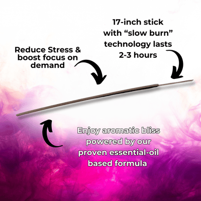 Hip Hop Breeze Long Incense Sticks - BluntPower Air Freshener