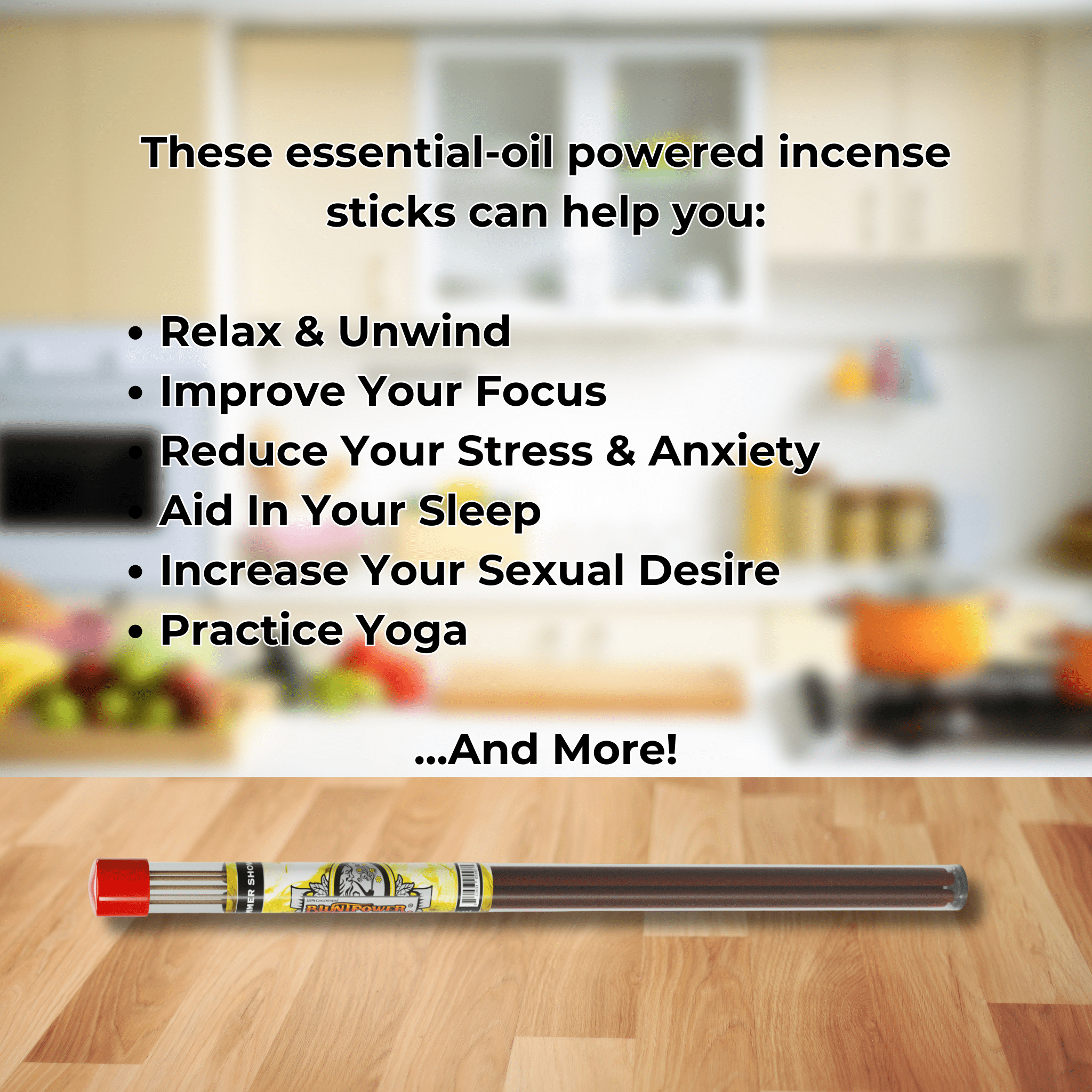 Summer Shower Long Incense Sticks - BluntPower Air Freshener