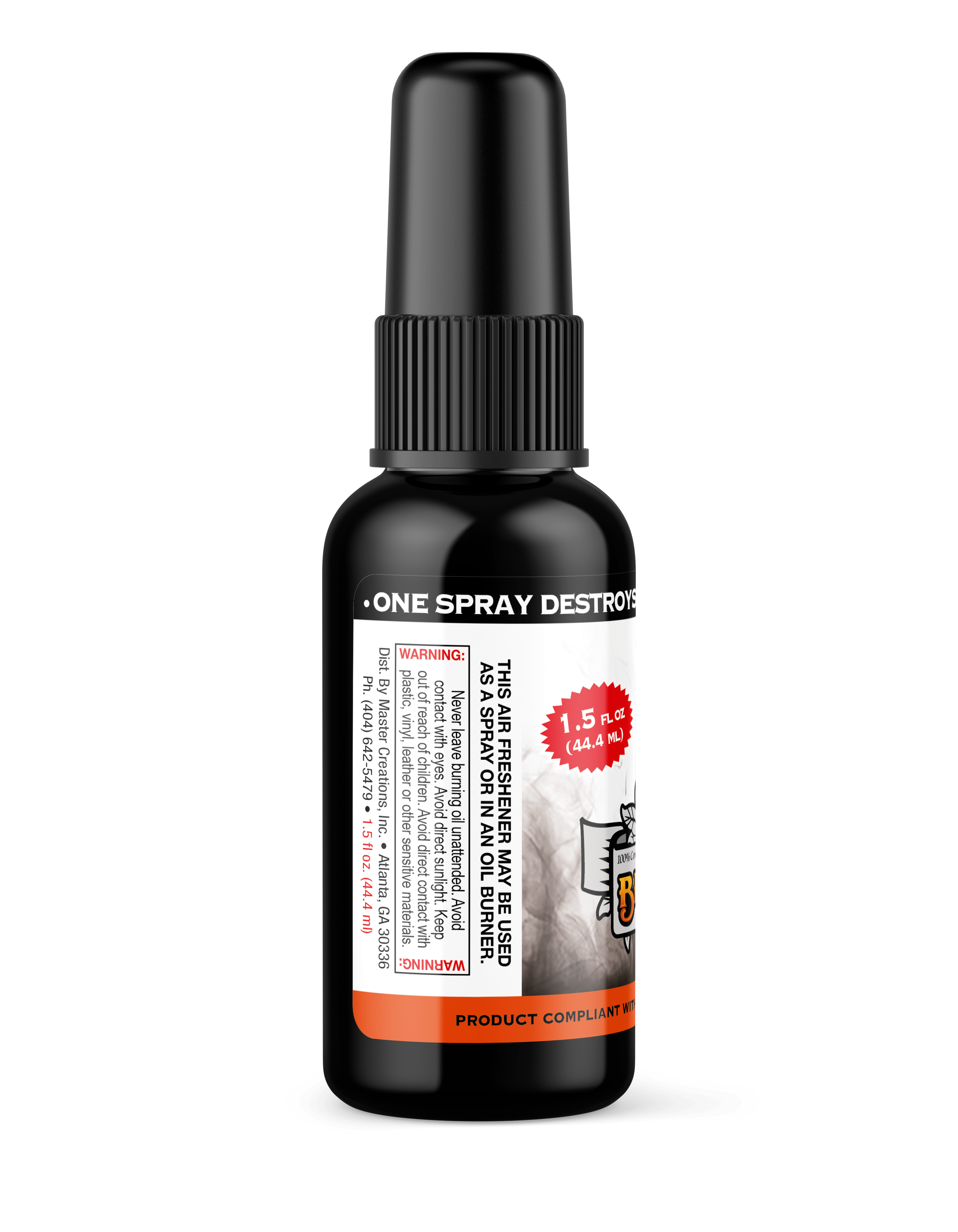 Black Rain Odor Eliminator Spray - BluntPower Air Freshener