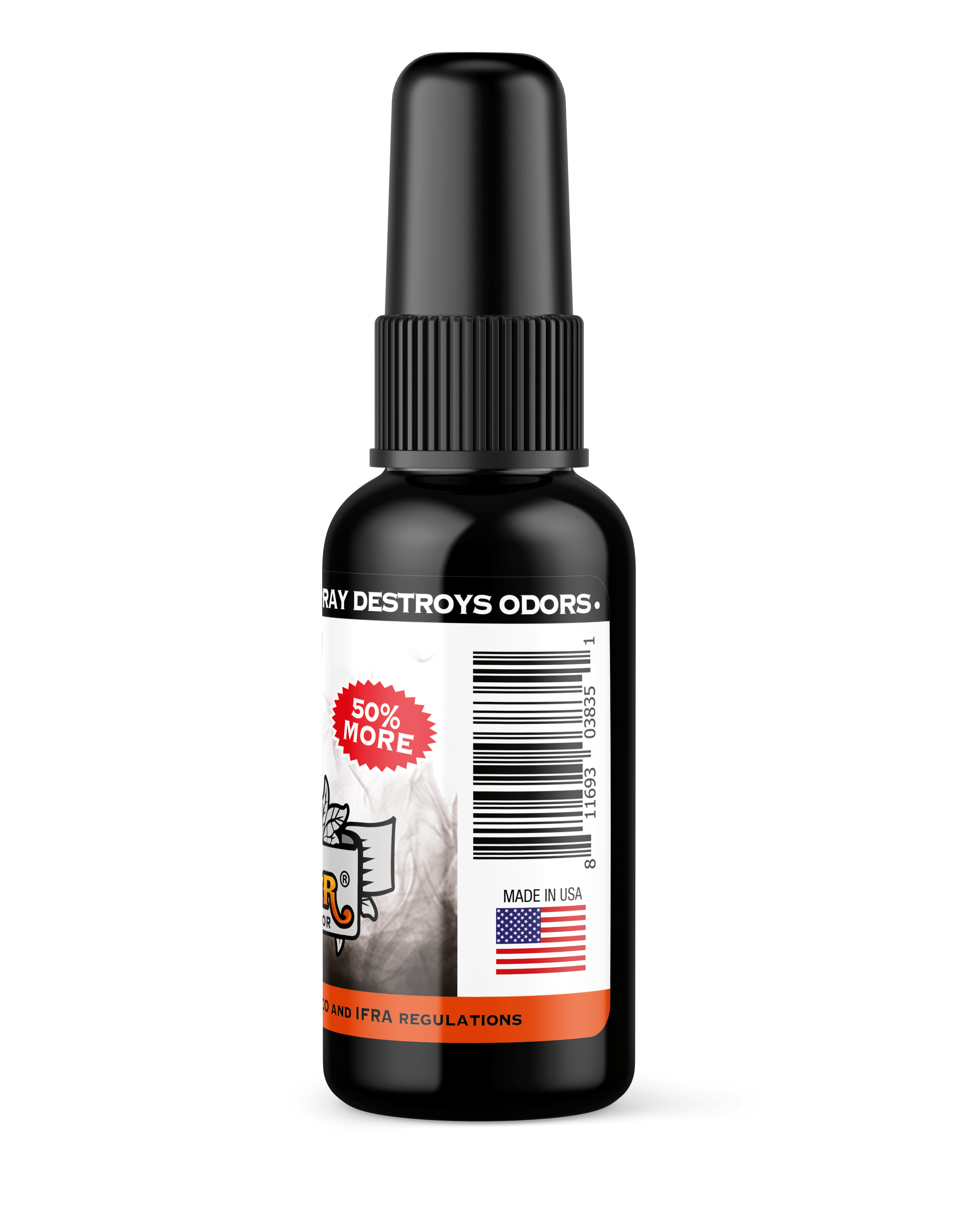 Black Rain Odor Eliminator Spray - BluntPower Air Freshener