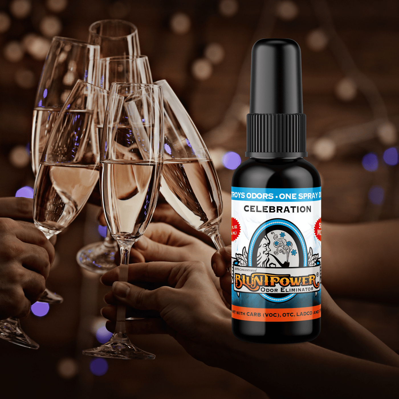 Celebration Odor Eliminator Spray - BluntPower Air Freshener